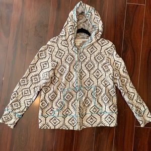 Ariat Zip Sweater, Aztec pattern